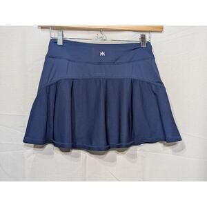 Kyodan Womens Navy Blue Tennis Skort Skirt Sz PS Pickleball Athletic Performance